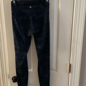 Lululemon Black Camo Leggings
